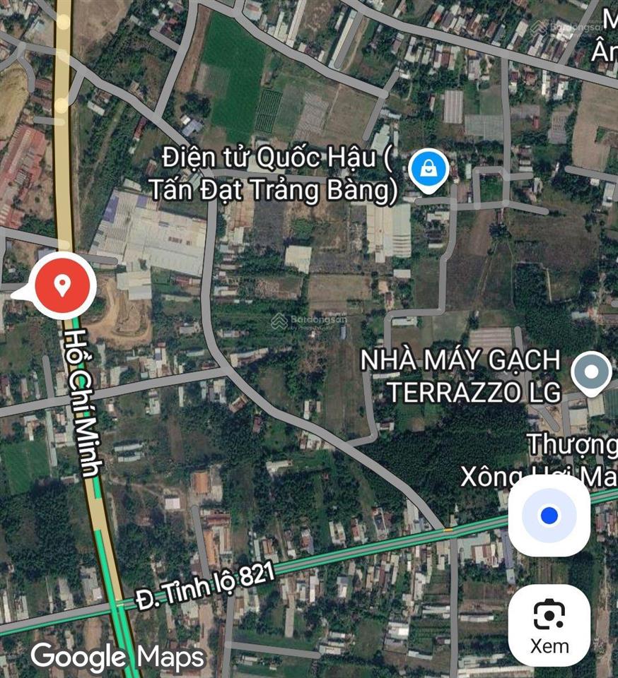 Đất bán tại xã lộc giang, huyện đức hòa