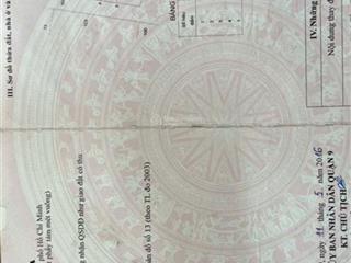 Cần bán nền đất mt đường 1a (lg 20m) đối diện trường tiểu học long bình, p. long thạnh mỹ, q.9