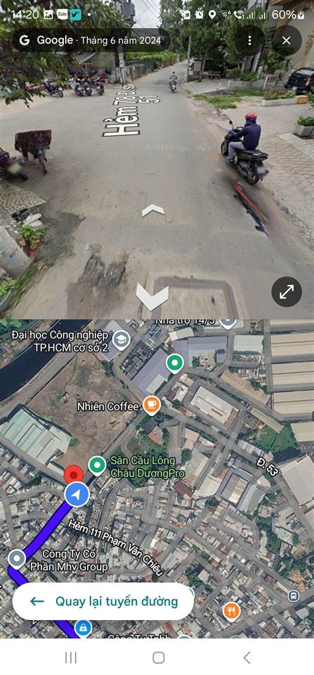 Cần bán 2 nền đất liền kề hẻm 78 (lg 8m), đường số 51, phường 14, gò vấp.