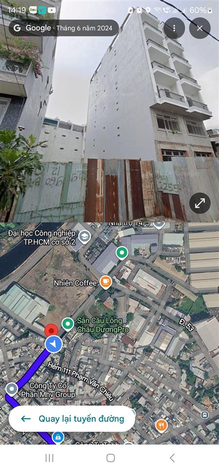 Cần bán 2 nền đất liền kề hẻm 78 (lg 8m), đường số 51, phường 14, gò vấp.