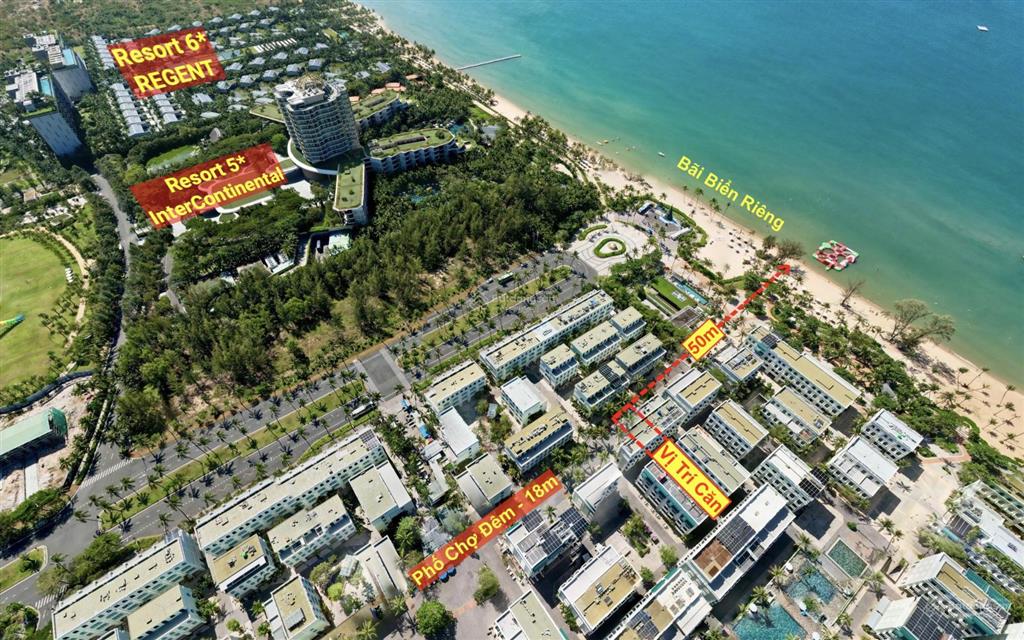 Giá gốc 15,7 tỷ, giá bán 13,5 tỷ waterfront 14 pn. siêu phẩm cách biển 50m. hiếm có được bán ra