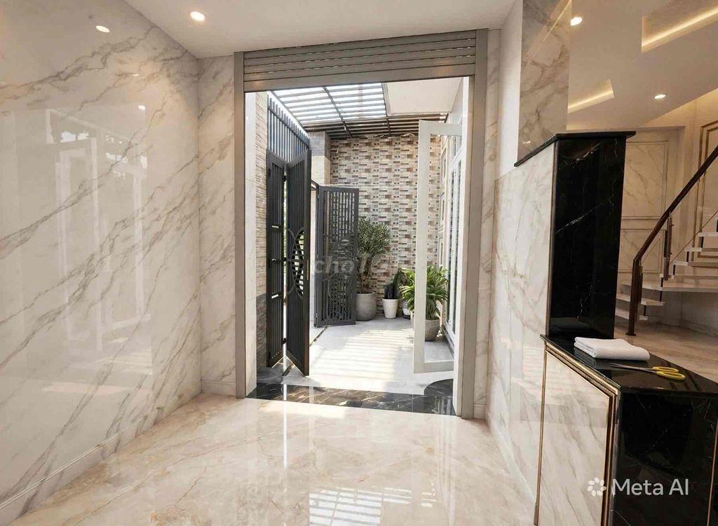 Cho Thuê Nhà ViLLa MiNi Hẻm Xe Tải  Võ Oanh, Q.BT -3 Tầng Giá chỉ:17TR