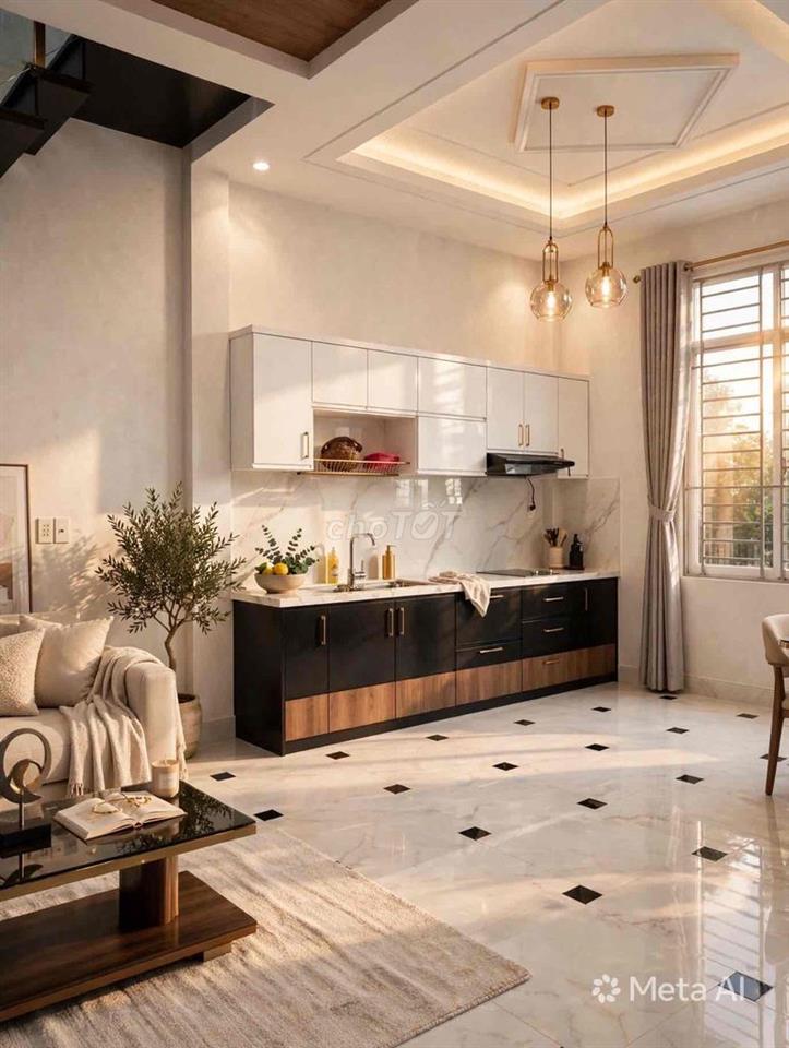 Cho Thuê Nhà ViLLa MiNi Hẻm Xe Tải  Võ Oanh, Q.BT -3 Tầng Giá chỉ:17TR