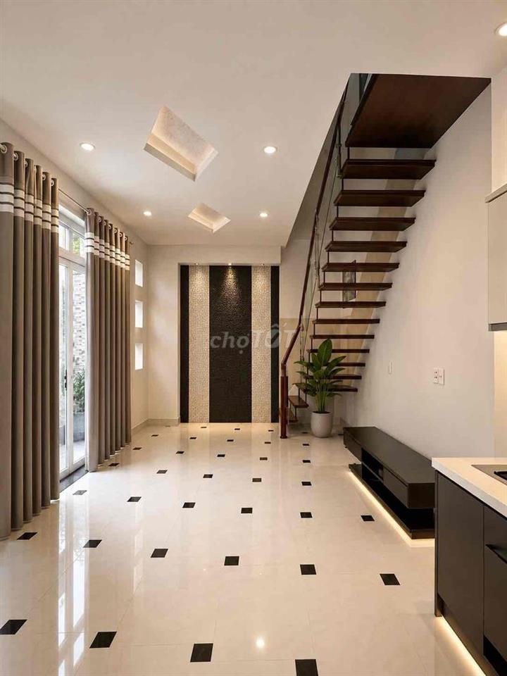 Cho Thuê Nhà ViLLa MiNi Hẻm Xe Tải  Võ Oanh, Q.BT -3 Tầng Giá chỉ:17TR
