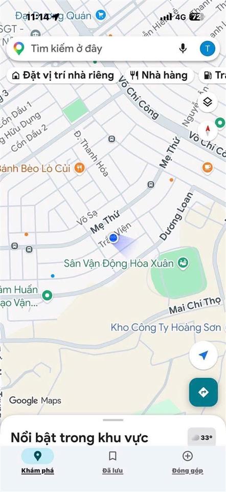 Bán đất số 53 trần viện hòa xuân giá tốt trung tâm