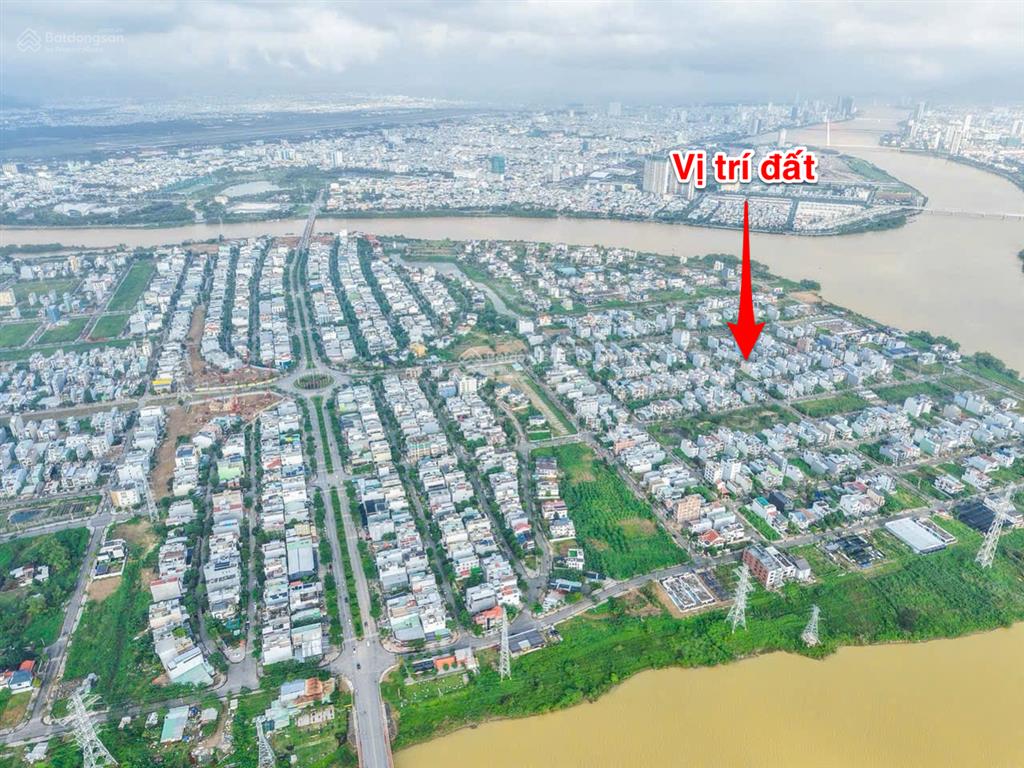 Bán đất trung lương 15 nam hòa xuân 100m2 hướng đông nam gần căn hộ sun group, giá 7,2 tỷ