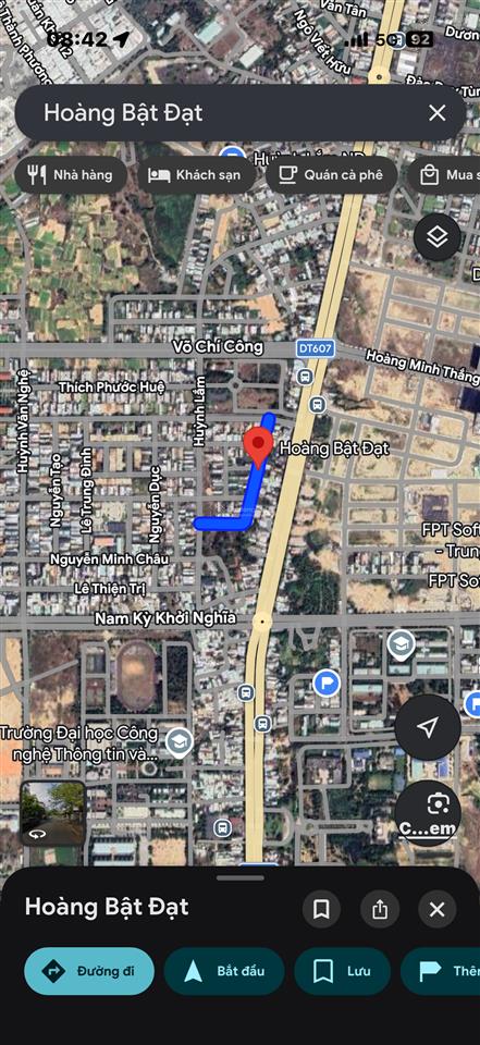 Bán nhà mới 2,5 tầng đường 7m5 hoàng bật đạt gần làng đại học đà nẵng, giá 6,85 tỷ