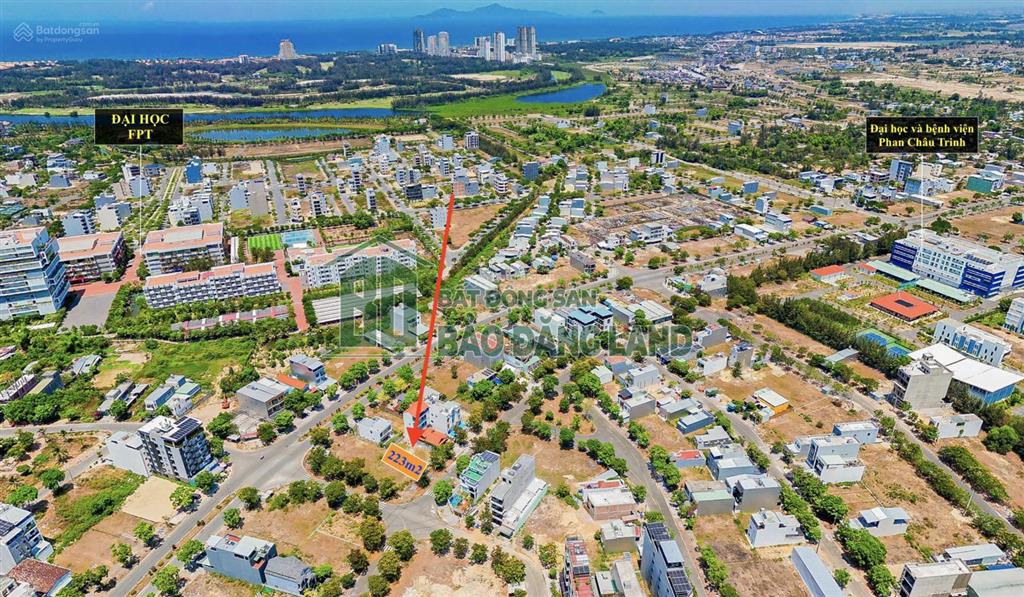 Bán đất 223.45m2 đối lưng trục 34m văn tiến dũng, cách đh fpt 300m, giá 6 tỷ (sổ hồng)