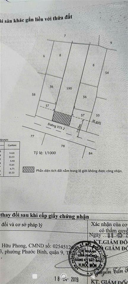Bán đất 15*70m full thổ. mặt tiền kd lê thị kim. gần 2 trường học.