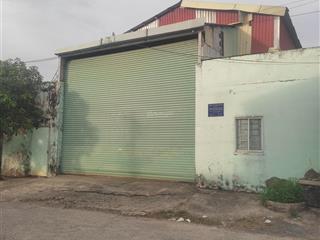 Bán xưởng 303m2, góc 2 mặt tiền dương công khi, hóc môn