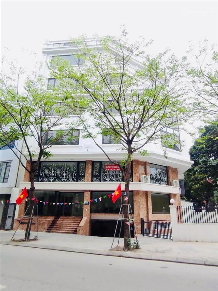 Toà văn phòng mặt phố  lô góc, vỉa hè ô tô tránh, kinh doanh  pccc, hoàn công đầy đủ