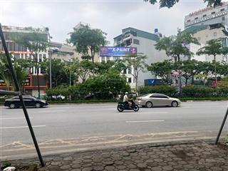 Bán đất mặt phố võ chí công  2 mặt tiền  vỉa hè rộng  mặt tiền khủng  xây toà nhà đỉnh  85m