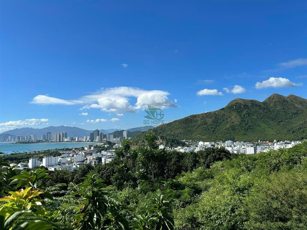 Villa view toàn cảnh vịnh nha trang siêu đẹp  có sân vườn  có thang máy