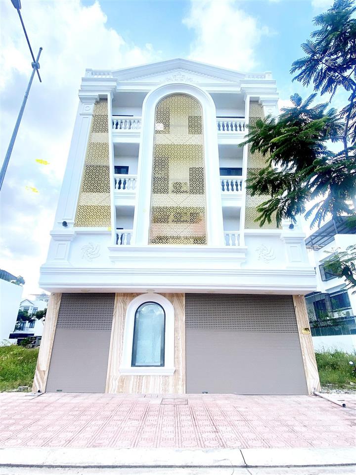 Cho thuê tòa nhà 4 tầng 18 phòng siêu đẹp có thang máy, hầm để xe khu vực hà quang 2
