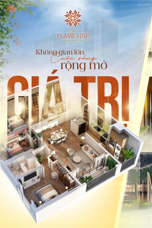 Chiết khấu khủng 15% cho căn 3 phòng ngủ