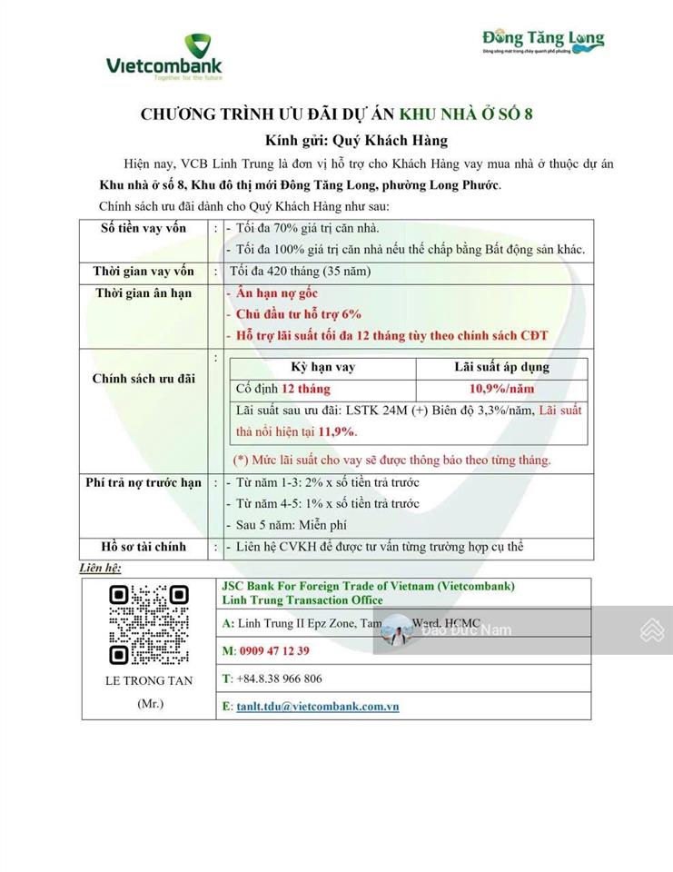 5 suất giá gốc cđt chỉ 6,05 tỷ/căn tt theo tiến độ 12 tháng, nh vietcombank hỗ trợ vay ls ưu đãi.