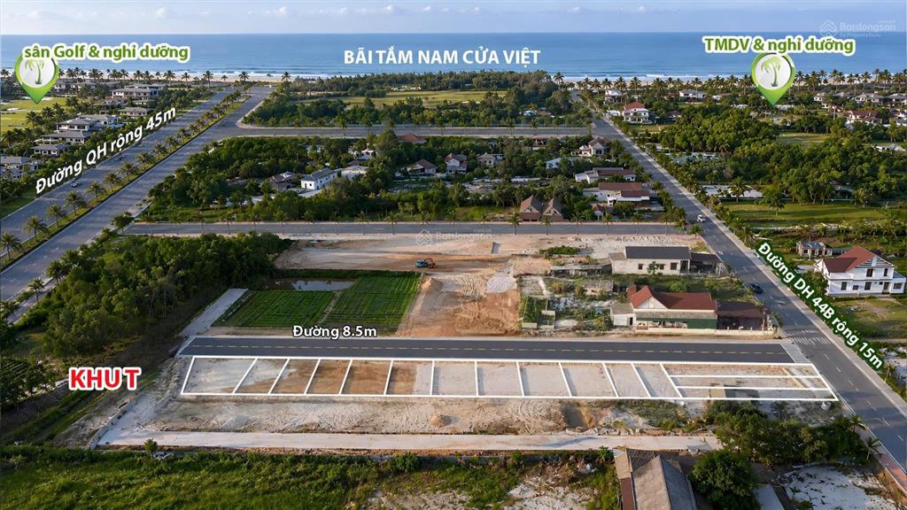 Chính chủ cần bán lô đất cách biển chỉ 270m giá hơn 600 triệu/lô diện tích 100m2 full thổ, sẳn sổ.