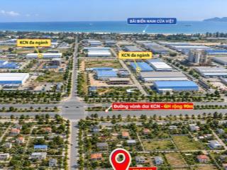 Cần bán gấp lô đất ven biển diện tích 165m2 giá 372tr, sẵn sổ ở khu kinh tế đông  nam, quảng trị
