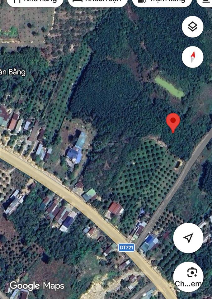 Bán lỗ đất mặt tiền tại đt721 lâm đồng. 50.000m2 có 119m ngang mặt tiền giá chỉ 12 tỷ