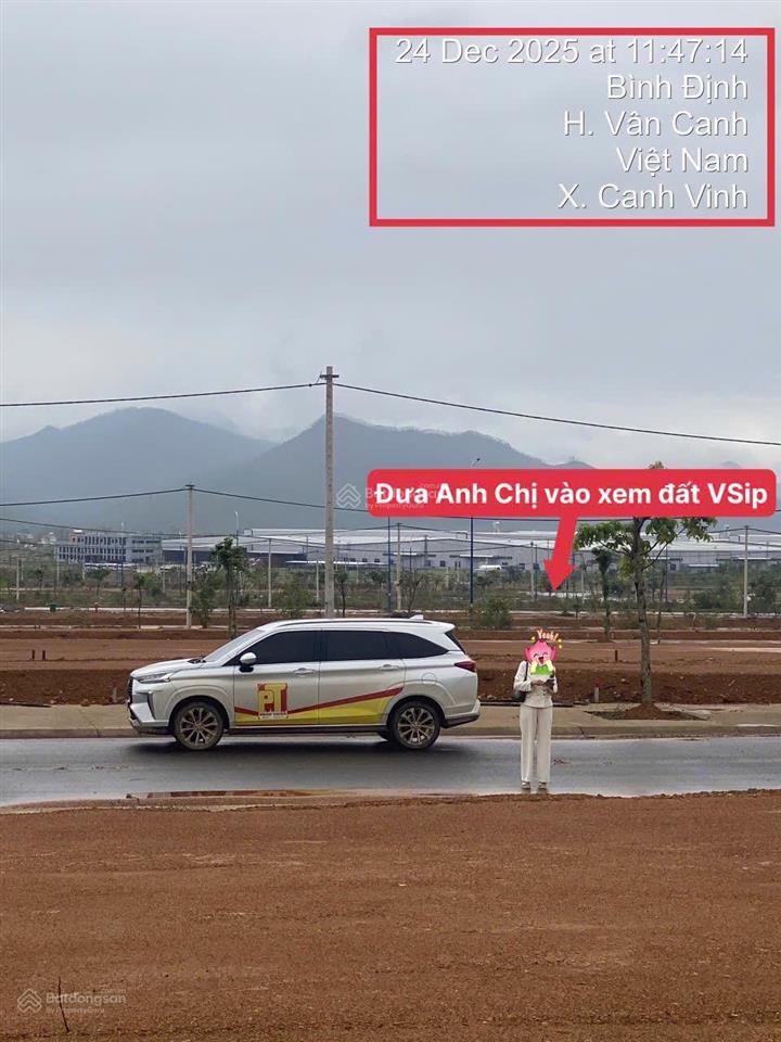 Cần bán lô đất đường cực lớn siêu bự 25m trong lòng khu công nghiệp becamex vsip bình định