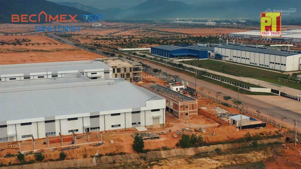 Bán gấp đất nền 150m2 tại quốc lộ 19c, trong khu công nghiệp becamex vsip bình định, 835 triệu/nền