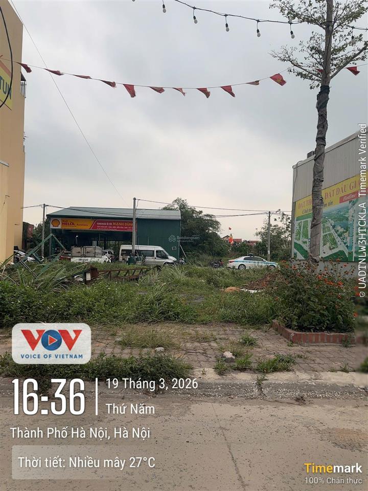 Bán đất dịch vụ bờ vải thị trấn kim bài thanh oai 60m2 mt 5m đường rộng giá tốt.  0916 455 ***