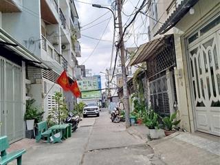 Nhà 58m2(4x15m) 4tầng. hẻm 6m đs21 quang trung, p8, gò vấp. chỉ 7,x tỷ. gần trường nguyễn công trứ