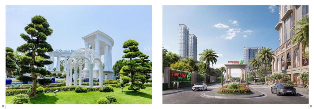 Liền kề five star eco diện tích 110m2 x 4 lầu chỉ 6x tỷ