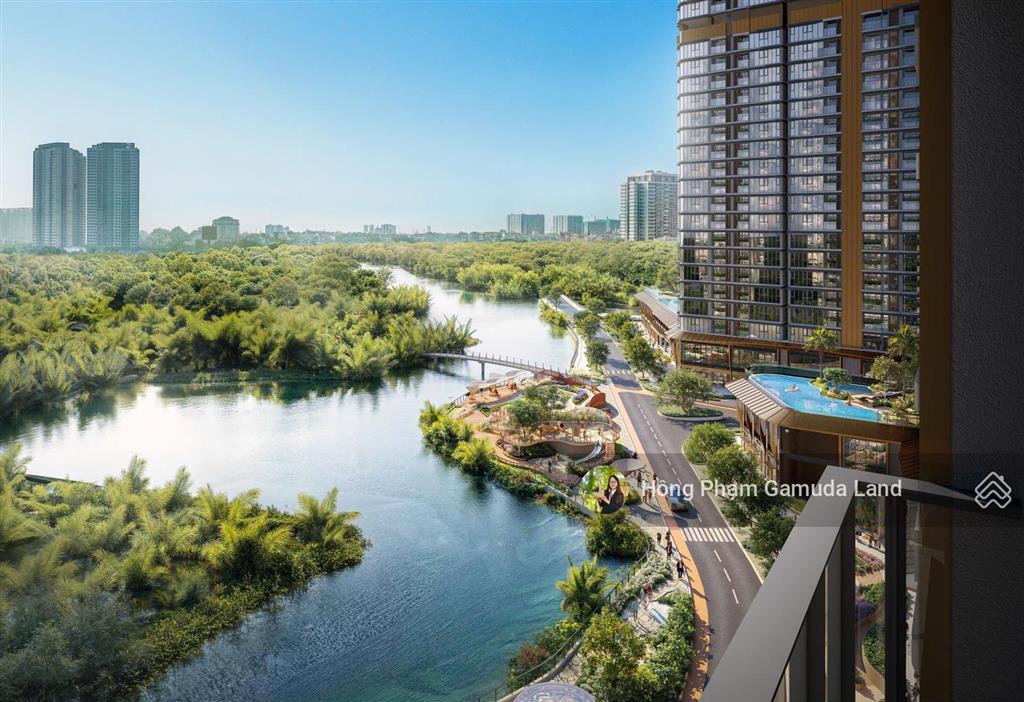 Eaton park  mua trực tiếp cđt với 442 triệu ký hđmb căn hộ 1pn  view sông rạch chiếc