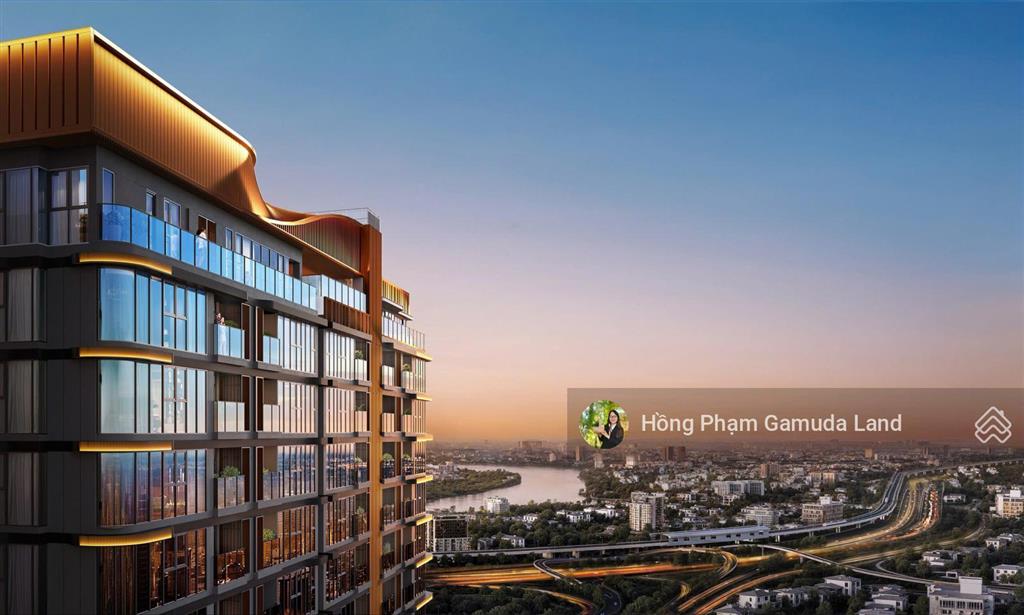 Eaton park  mua trực tiếp cđt với 442 triệu ký hđmb căn hộ 1pn  view sông rạch chiếc