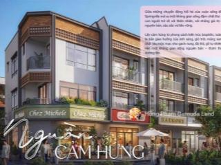 Shophouse 2 mặt tiền, view sông  spring ville nhơn trạch  lịch thanh toán siêu giãn 30 tháng