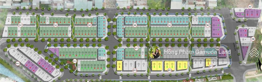 Nhà phố 5mx21m, 1 triệt 2 lầu  the meadow với tiện ích nội khu đầy đủ  lịch thanh toán 3 năm