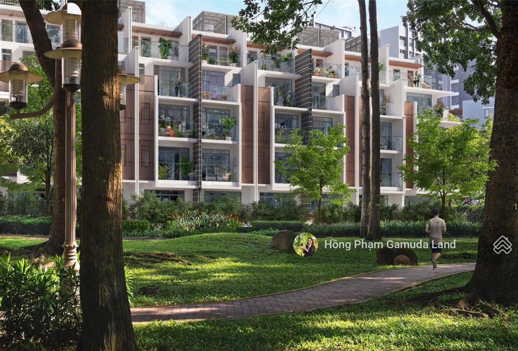 The glen  hầm xe riêng biệt, 2 mặt tiền cây xanh thoáng mát, đơn giá 70tr/m2 căn hộ compound xanh