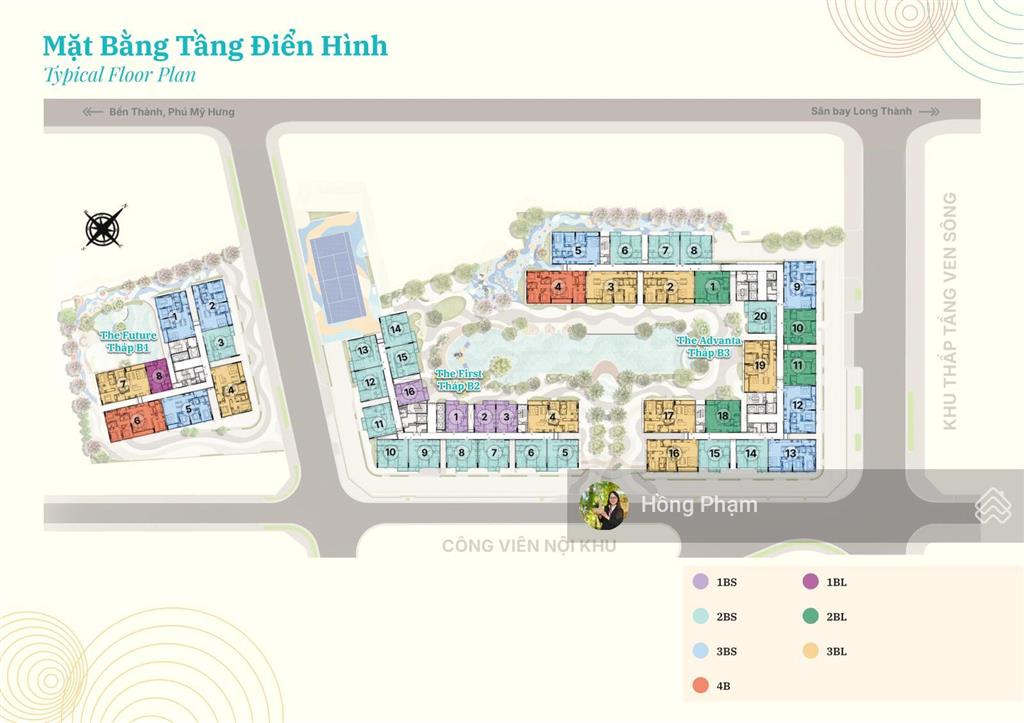 Khang điền + keppel chính thức nhận booking tòa gladia heights 1pn  2pn  3pn  4pn, giá 83tr/m2