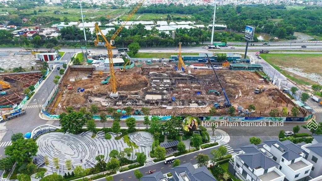 Mở bán căn hộ cao cấp gladia heights quận 2, sổ hồng lâu dài, giao nhà 2027  dt 70m2