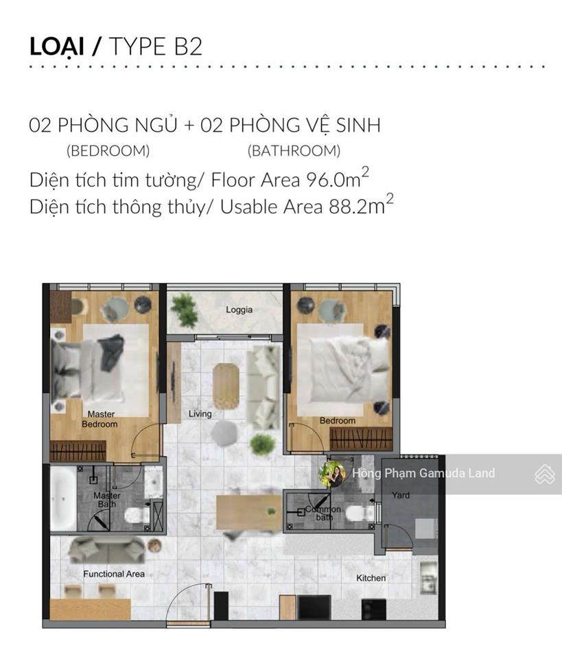 2pn2wc  view hồ bơi diamond centery  giá (102%) 8.9 tỷ