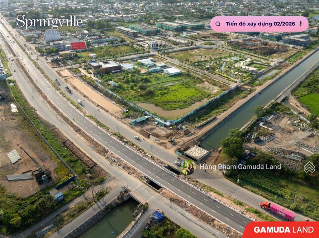 Cập nhật tiến độ xây dựng dự án spring ville nhơn trạch đồng nai  khu đô thị liền kề sân bay