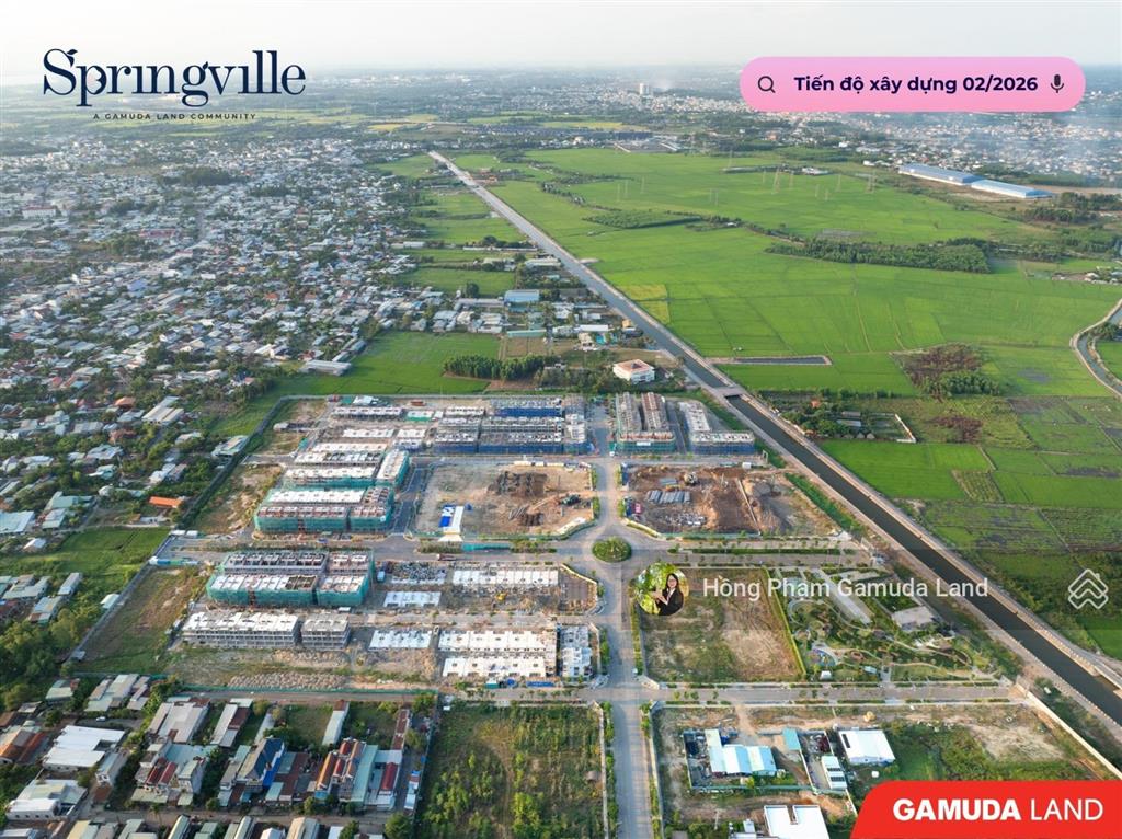 Cập nhật tiến độ xây dựng dự án spring ville nhơn trạch đồng nai  khu đô thị liền kề sân bay