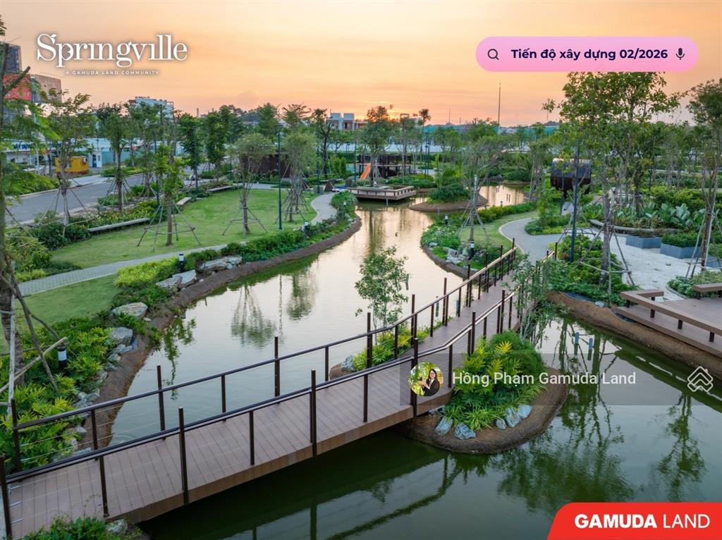 Cập nhật tiến độ xây dựng dự án spring ville nhơn trạch đồng nai  khu đô thị liền kề sân bay