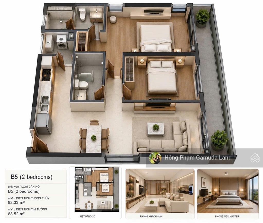 Hoa hậu 2pn2wc  elysian 88m2  giá all in 5.8 tỷ  chênh nhẹ, có ô định danh