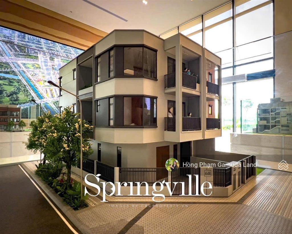 Full rổ hàng spring ville  nhà phố, shophouse liền kề sân bay quốc tế long thành 15p  giá hđmb