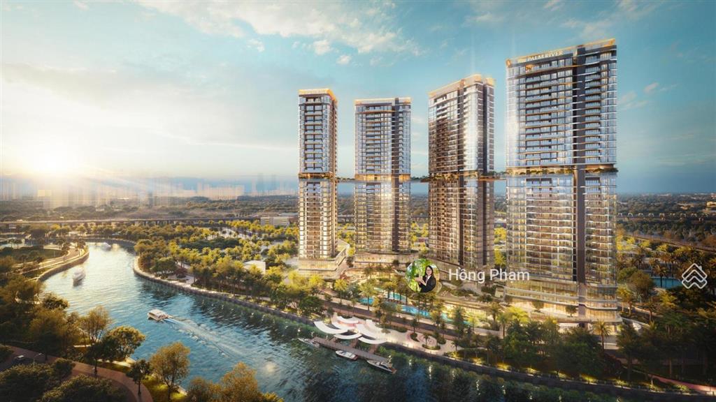Palm river  palm city  booking 2pn2wc diện tích 84,5m2  view sông, căn góc  ck 17%