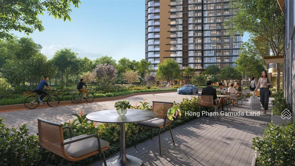 Eaton park  mua trực tiếp cđt gamuda land với 442 triệu ký hđmb căn hộ 1pn  view sông rạch chiếc