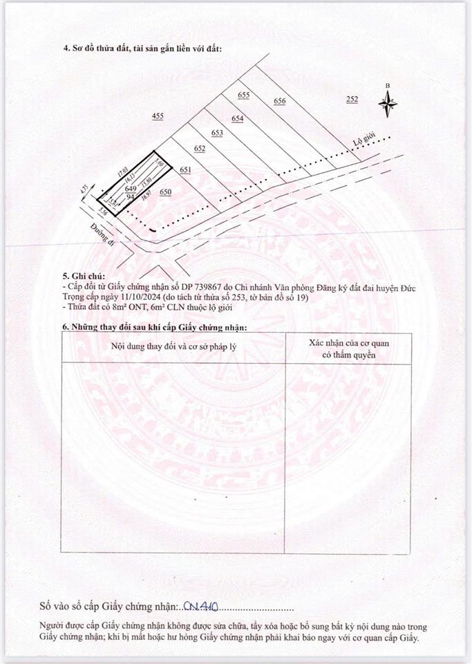 Đất bình thạnh đức trọng gần sân bay liên khương giá chỉ 630 triệu lô nghĩ dưỡng ven đà lạt