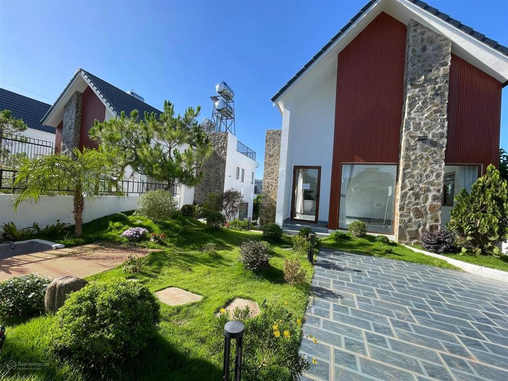 Village nghỉ dưỡng ven đà lạt 3ty550 sẵn sổ riêng full nội thất 392m² 232mont nam ban lâm hà