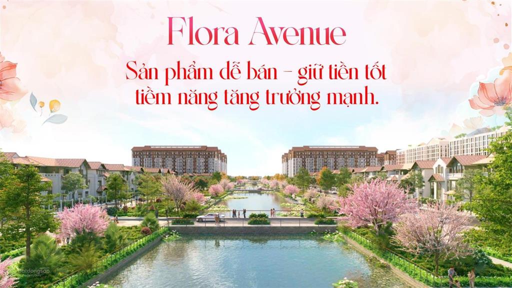 Suất ngoại giao căn góc flora avenue f8 dt 96m2 sở hữu chỉ nhỉnh 2 tỷ