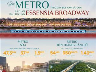 Cần bán shophouse mặt tiền đường nguyễn hữu thọ gần tuyến metro số 4