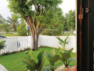 Bán biệt thự sân vườn ven sông cách bệnh viện quốc tế hạnh phúc chỉ 500m, giá nhỉnh 80tr/m2