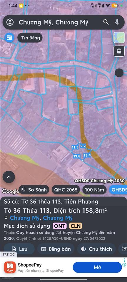 Chính chủ bán gấp bán đất tại thôn sơn đồng, 20 tỷ, 1500 m2, view đẹp