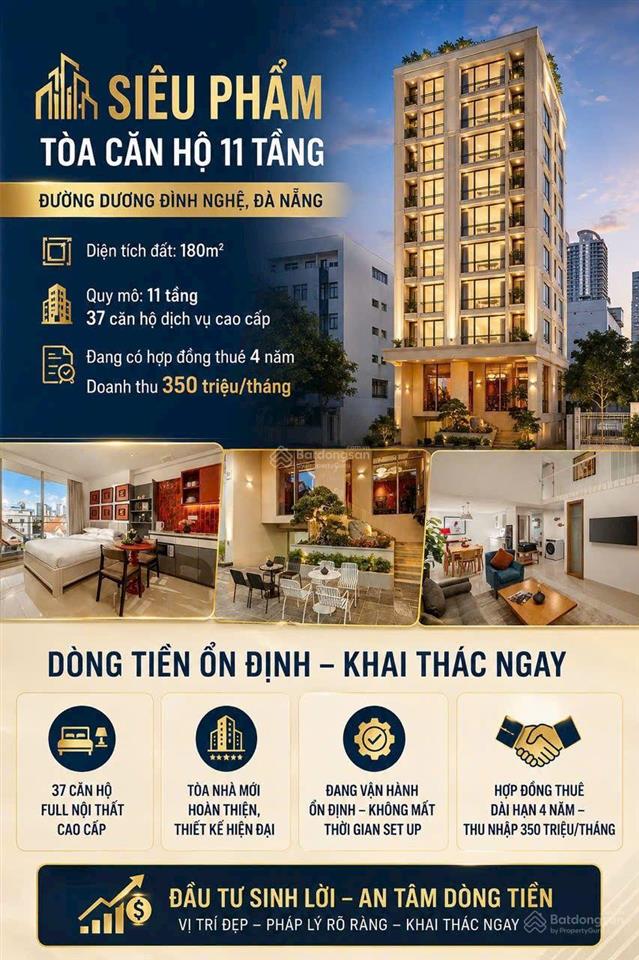 Giảm giá bán 10 tỷ  bán toà căn hộ chuẩn khách sạn, nội thất cao cấp & dòng tiền mạnh.